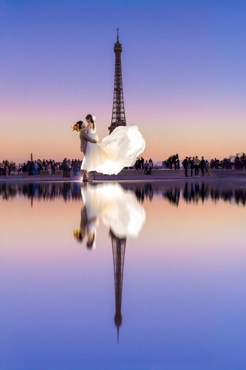 パリでウェディングフォト！！