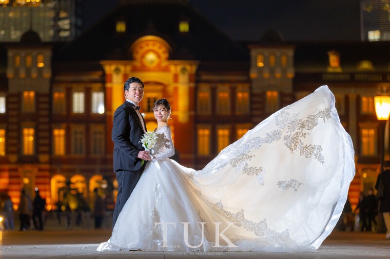 前撮りといえば・・・！！東京駅撮影♪