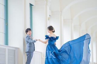 【九州出張ウェディング撮影】まるで海外!? 佐賀の宮殿でウェディングフォト！