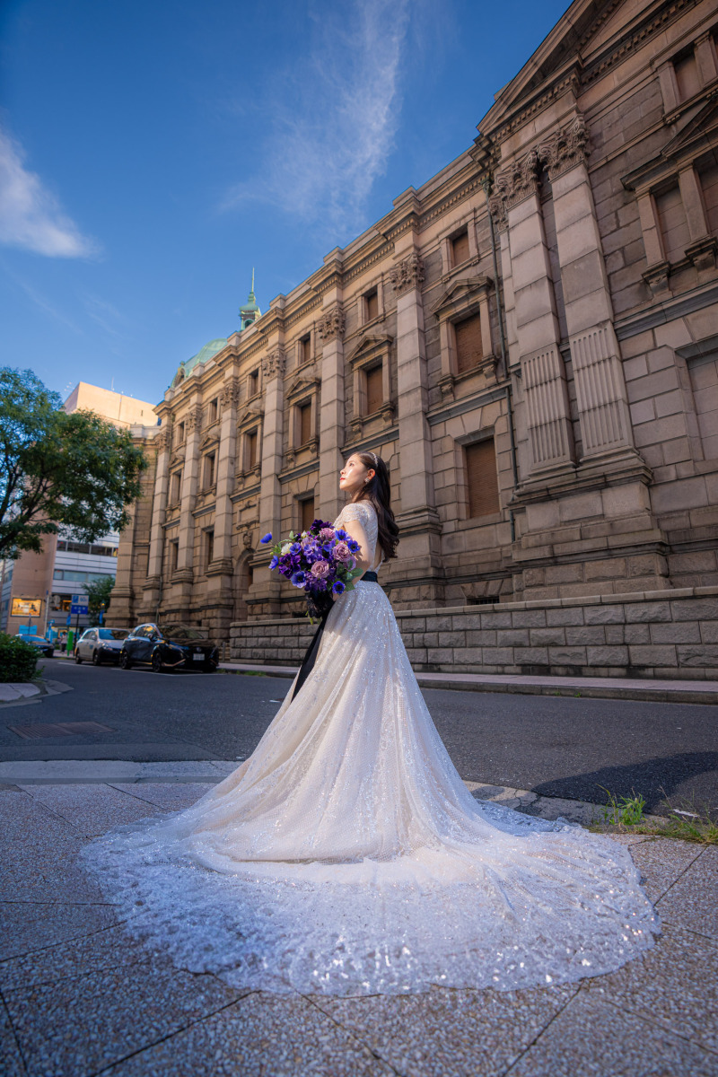 新婦ソロショット!