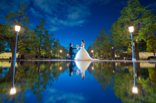 空の移り変わりと思い出を記録した東京駅フォト