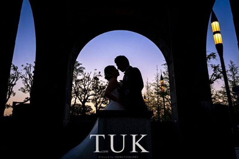 シルエット撮影