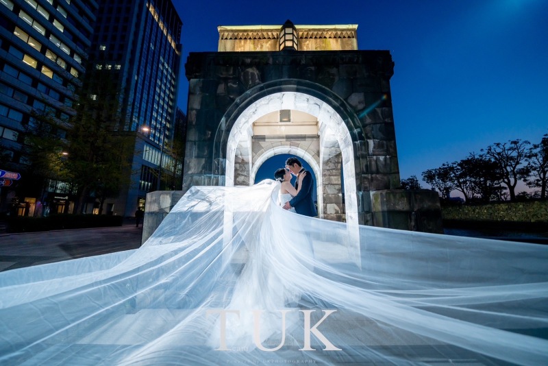 リクエストのベールショット♪空の色も美しく表現します！