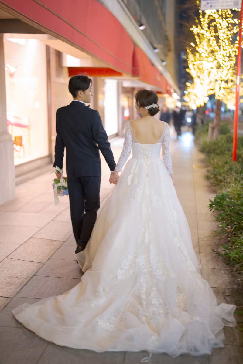 歩いている後ろ姿も♪