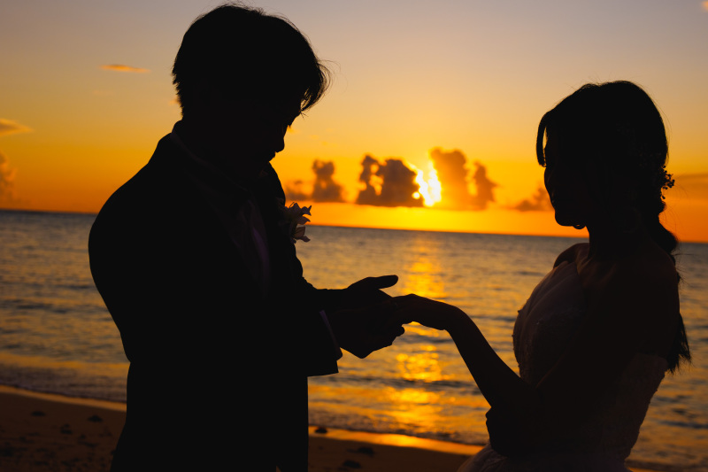 サンセットシルエット!