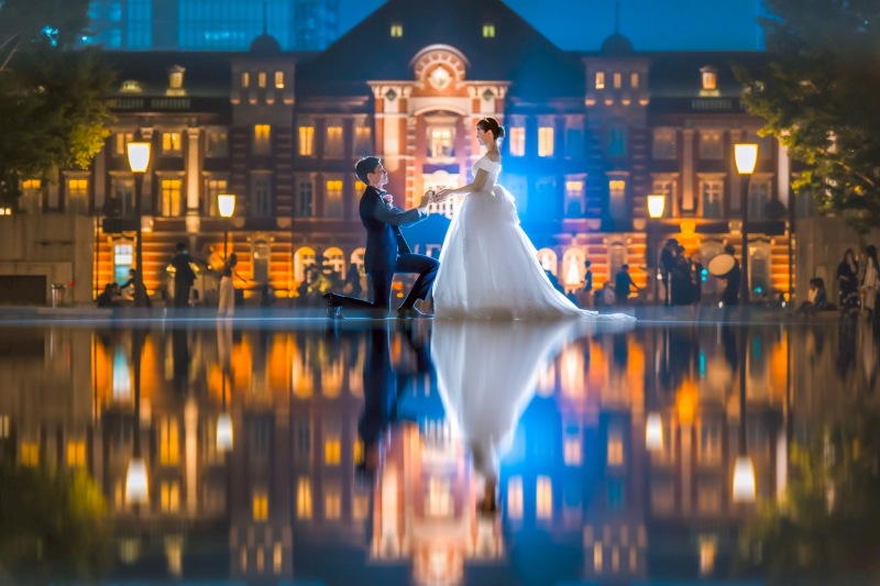 ドラマチックな東京駅