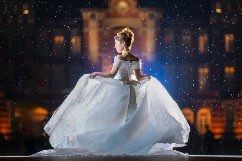 東京駅前のソロショット!!