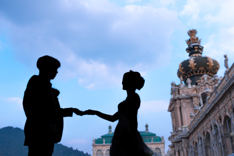 シルエットショット♪