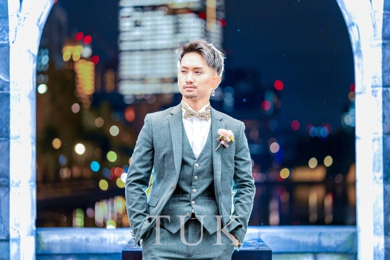 ご新郎さまのソロショット