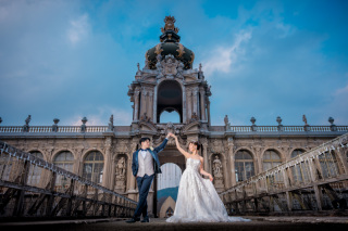 まるで海外のような風景！宮殿前撮り♪