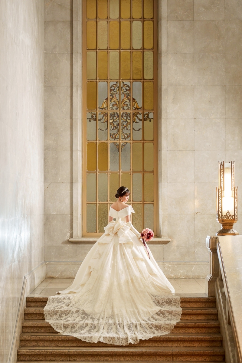 綺麗なバックショットも♪