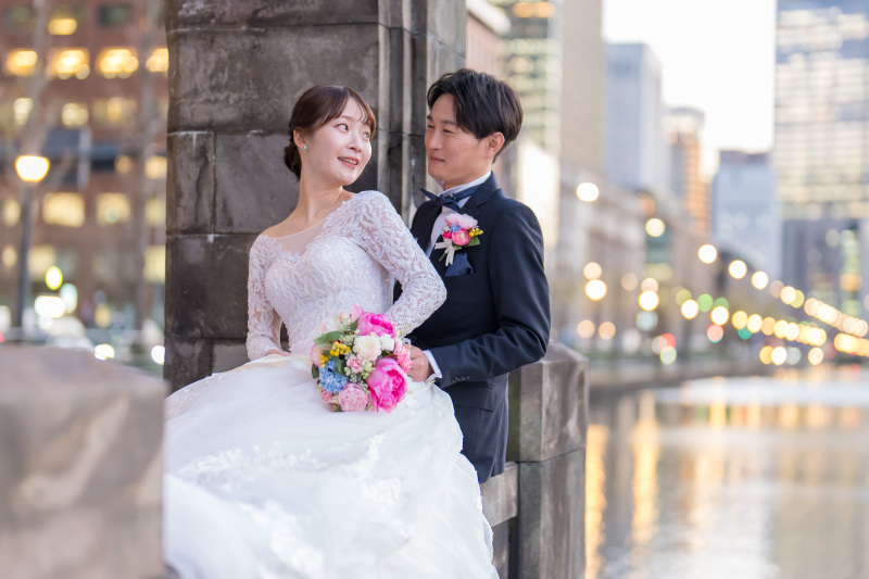 目線を合わせて・・・♪