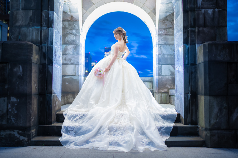 マジックアワーのガゼボショット