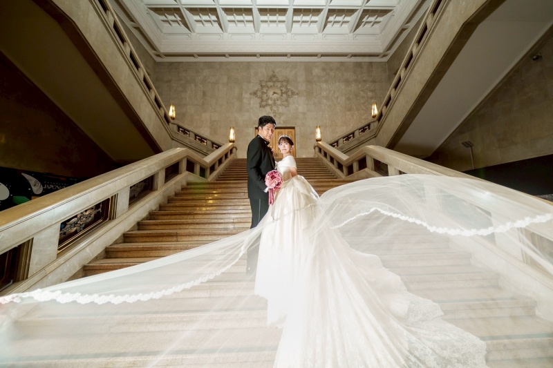 定番のベールショット♪