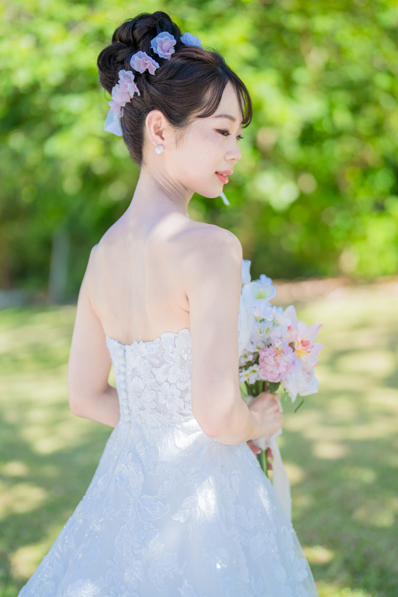 新婦ソロショット♪