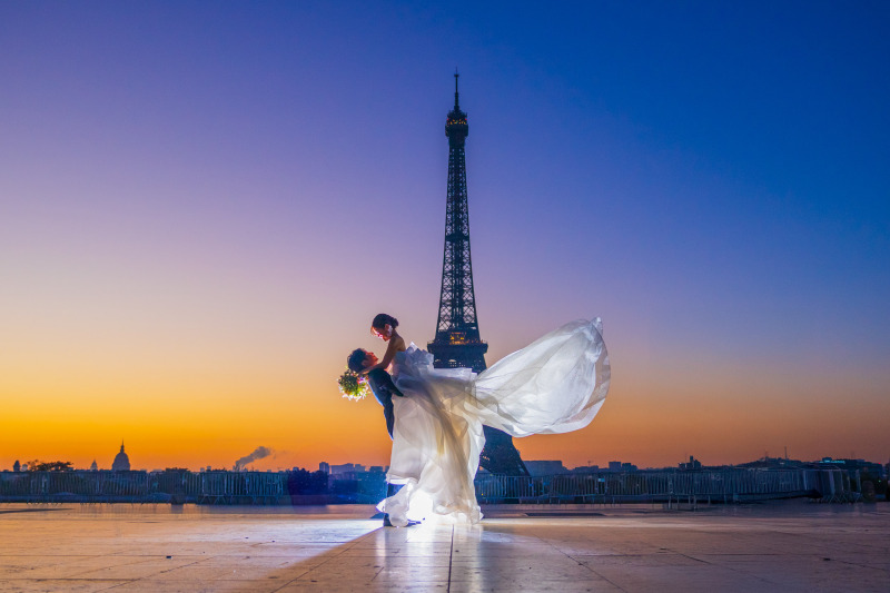 人がいないタイミングを見計らってドレスショット!