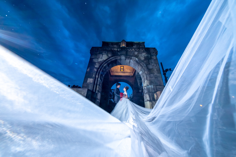 マジックアワーなら幻想的なブルー !!