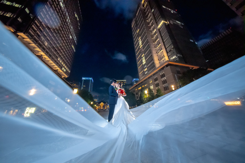 定番のベールショット♪