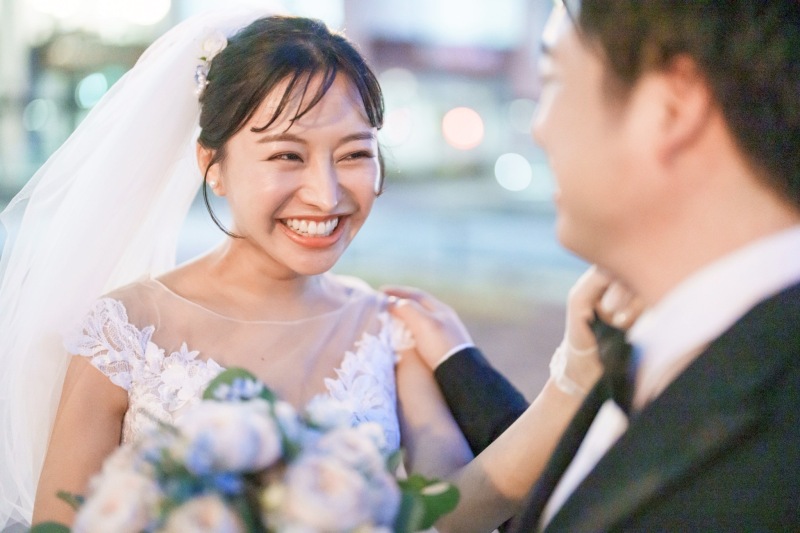 花嫁様の素敵な笑顔♡