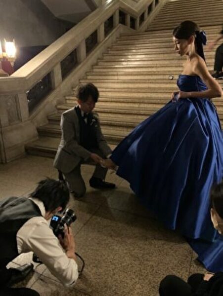 写真の裏側の努力!