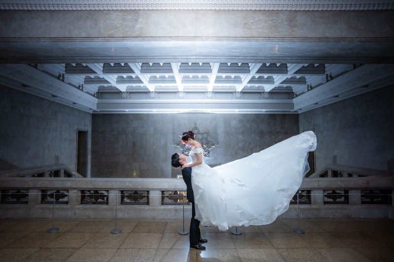 抱っこショット×ドレスふわり♪