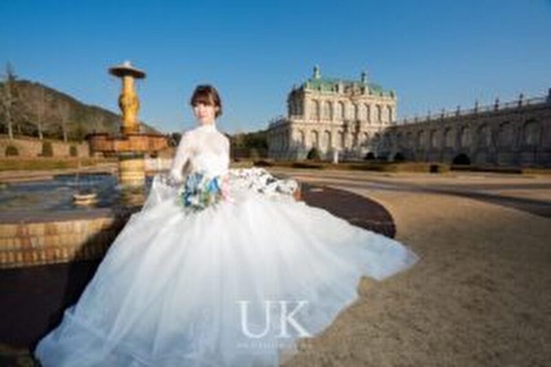 「日本でヨーロッパ風の宮殿撮影」