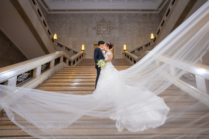 定番のベールショット♪