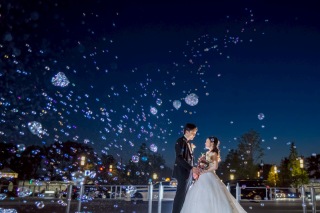 素敵な演出で東京駅前撮り♪