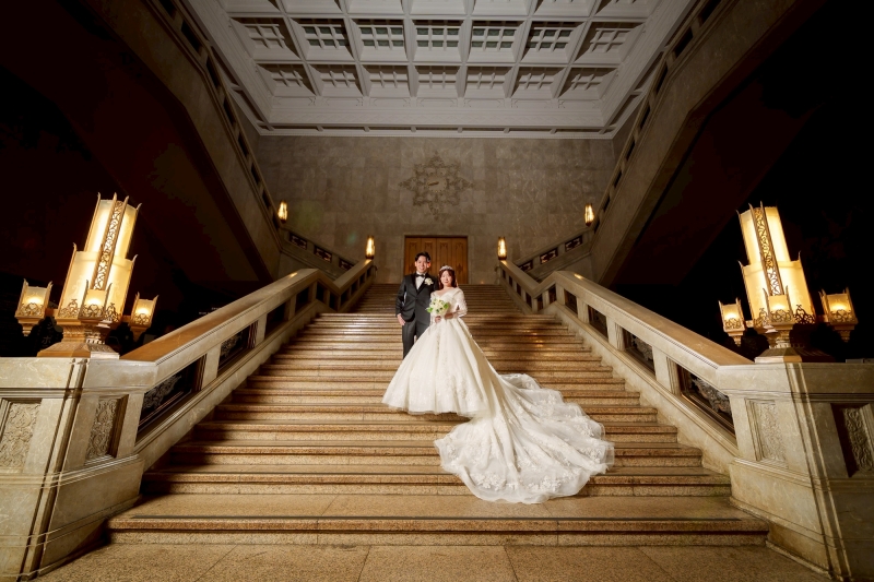 国立博物館でクラシカルな前撮り♪