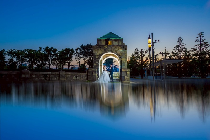 定番のガゼボで♪