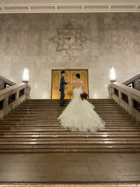 美しいバックショット!