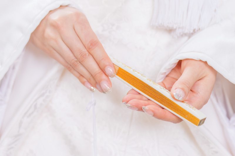 花嫁様の手元ショット