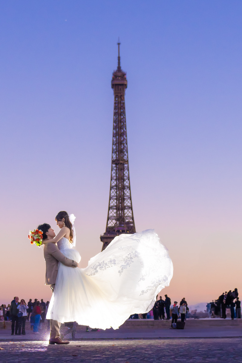 抱っこショット×ドレスふわり♪