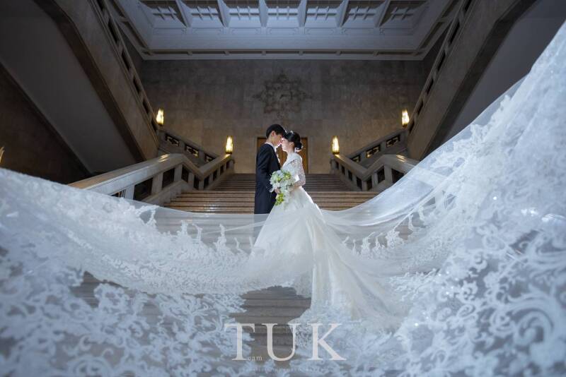 定番のベールショット!!