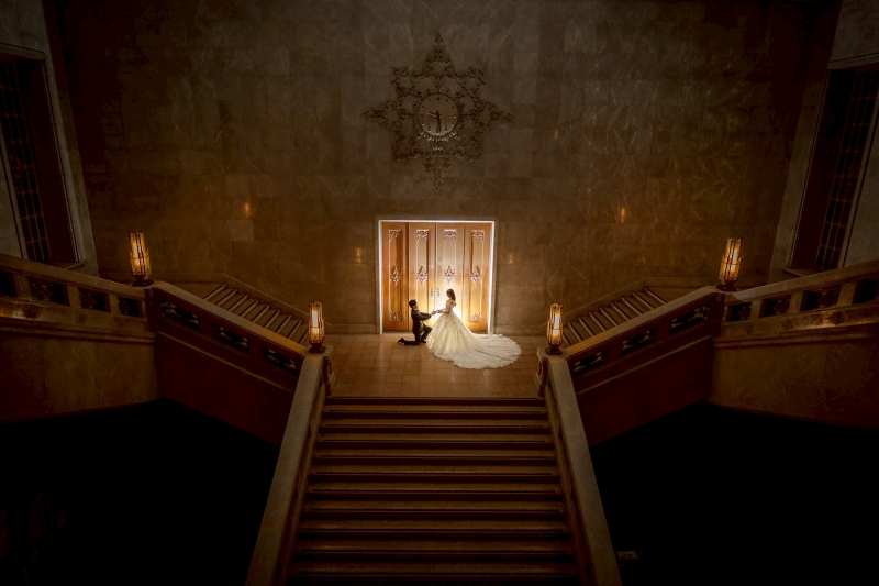 美しいプロポーズショット♪