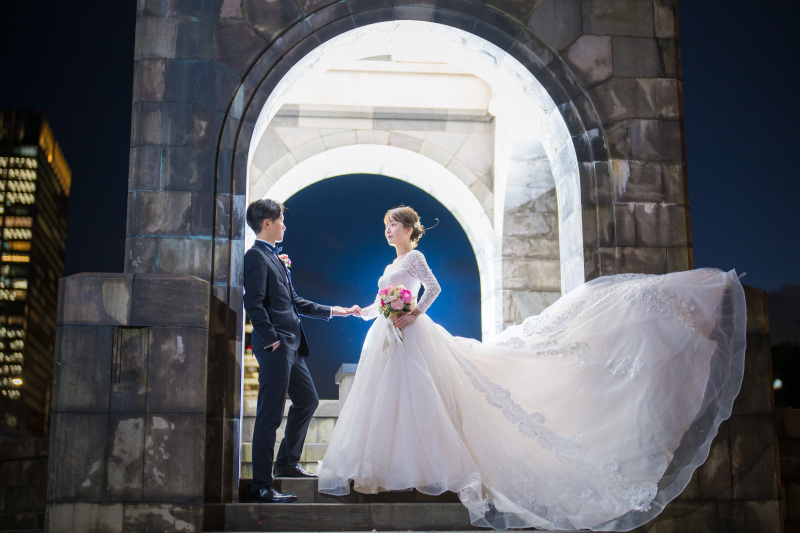 ドレスふわりショット♪