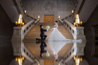 【国立博物館前撮り】歴史と芸術の空間で１０年越しの夢叶える♪