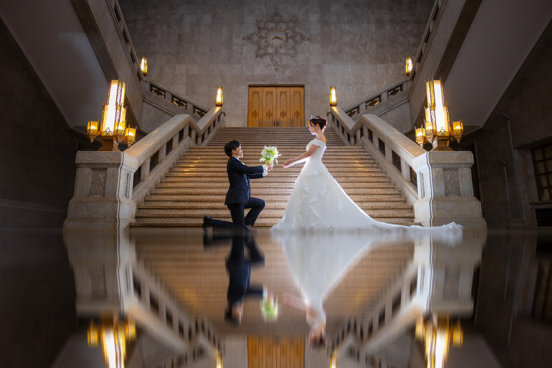 【国立博物館前撮り】歴史と芸術の空間で１０年越しの夢叶える♪