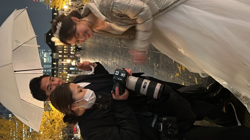 TEAM UK WEDDING | チームUK_女性のフォトグラファーがいる