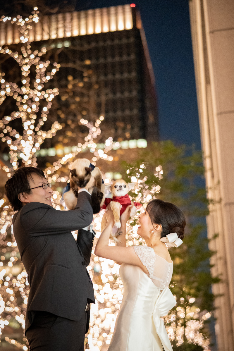 TEAM UK WEDDING | チームUK_ペットと一緒に撮影できる