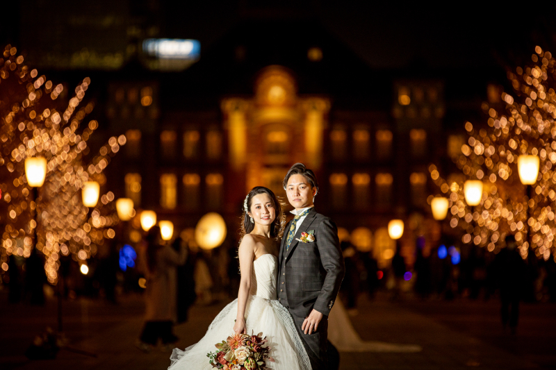 TEAM UK WEDDING | チームUK_夜景で撮影できる