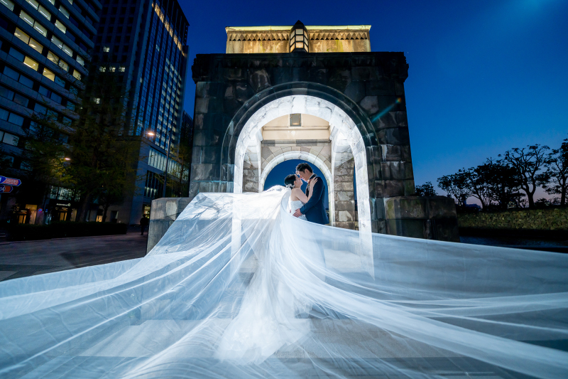 TEAM UK WEDDING | チームUK_夜景で撮影できる