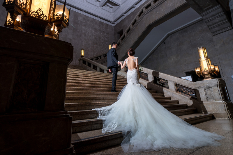 国立博物館の荘厳なイメージで美しく撮影!!