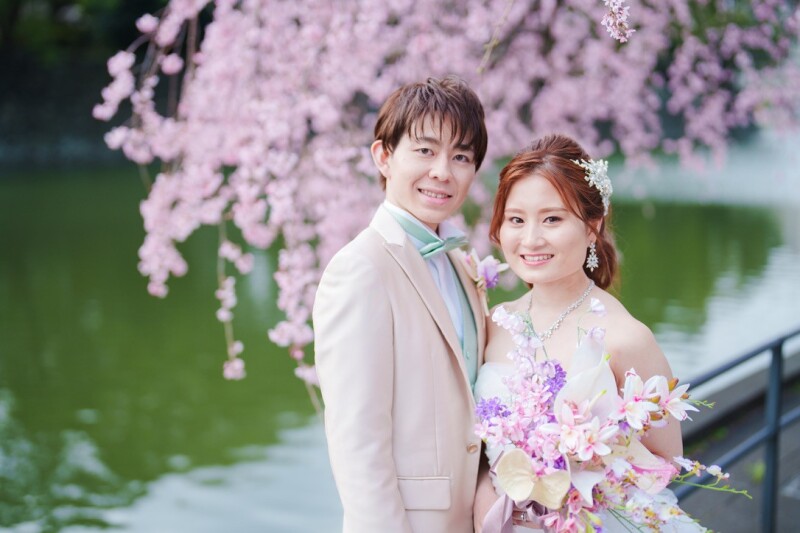 【デイタイム限定のお得プラン】美しい桜とともに残すウェディングフォト|東京駅前【2月末までのお申込みで通常の50%OFF!!】