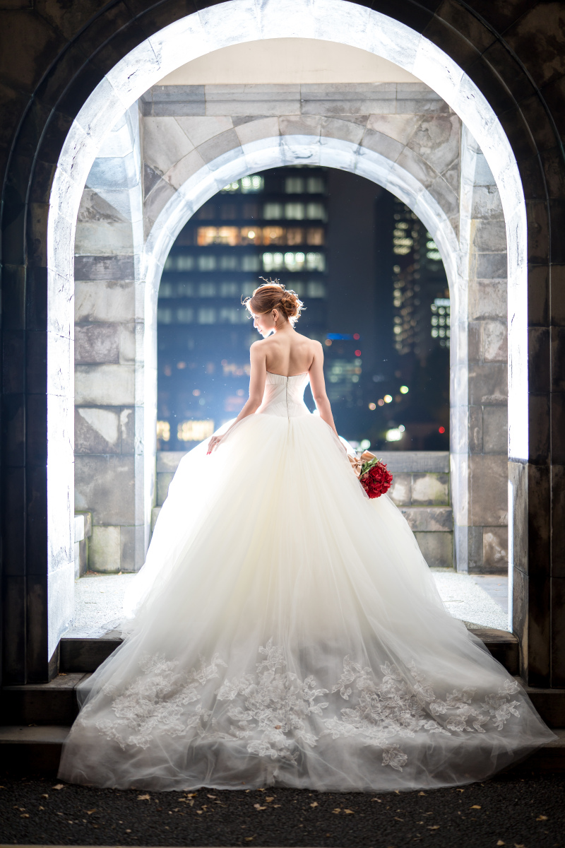 【TUKソロウェディングフォト1.5H 100カットプラン】新婦美容セットプラン【衣装持込無料♩】