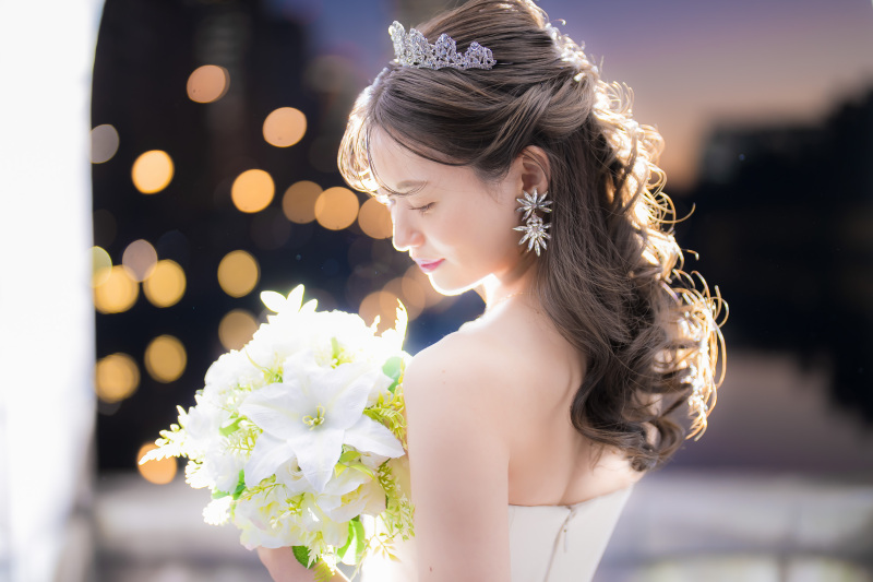 【各月3組限定】東京駅ロケフォト:ミニマムプラン【 レンタルドレス&小物込み】