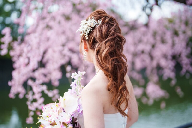 【デイタイム限定のお得プラン】美しい桜とともに残すウェディングフォト|東京駅前【2月末までのお申込みで通常の50%OFF!!】