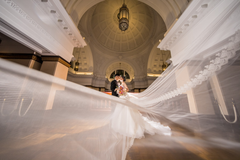 【 衣装持込無料!! 】国立科学博物館 ''かはく'' ナイトミュージアム&貸切フォトプラン♪【 新婦美容込】