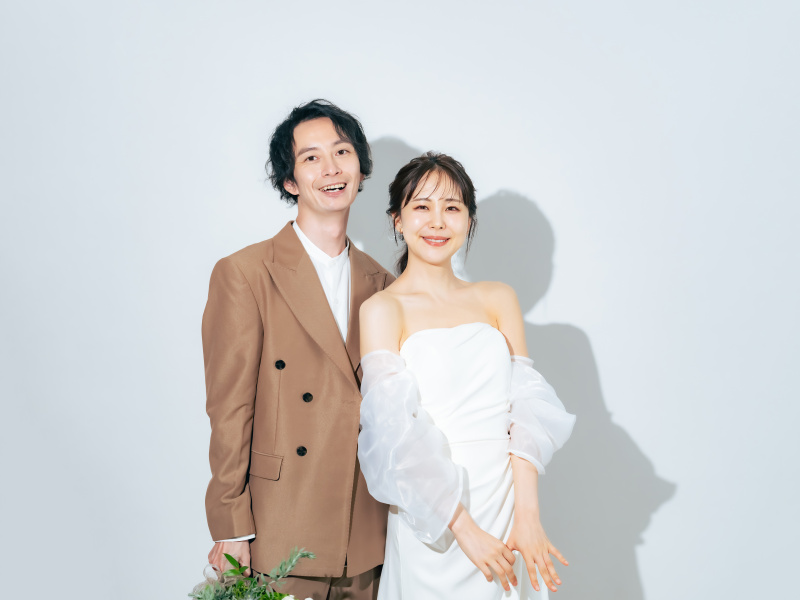 【ドレス2着 &タキシード】スタジオ前撮りフォトプラン【 用賀スタジオ限定】