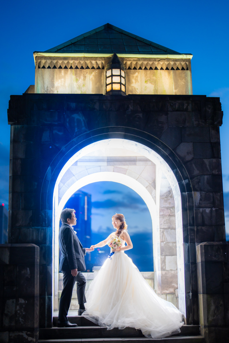 東京駅前撮りスタンダードプラン【新婦ヘアメイク&メイク込】